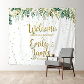 Lofaris Simple Glitter Happy Anniversary Backdrop For Events